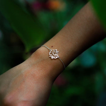 bracelet chaine animal totem tigre