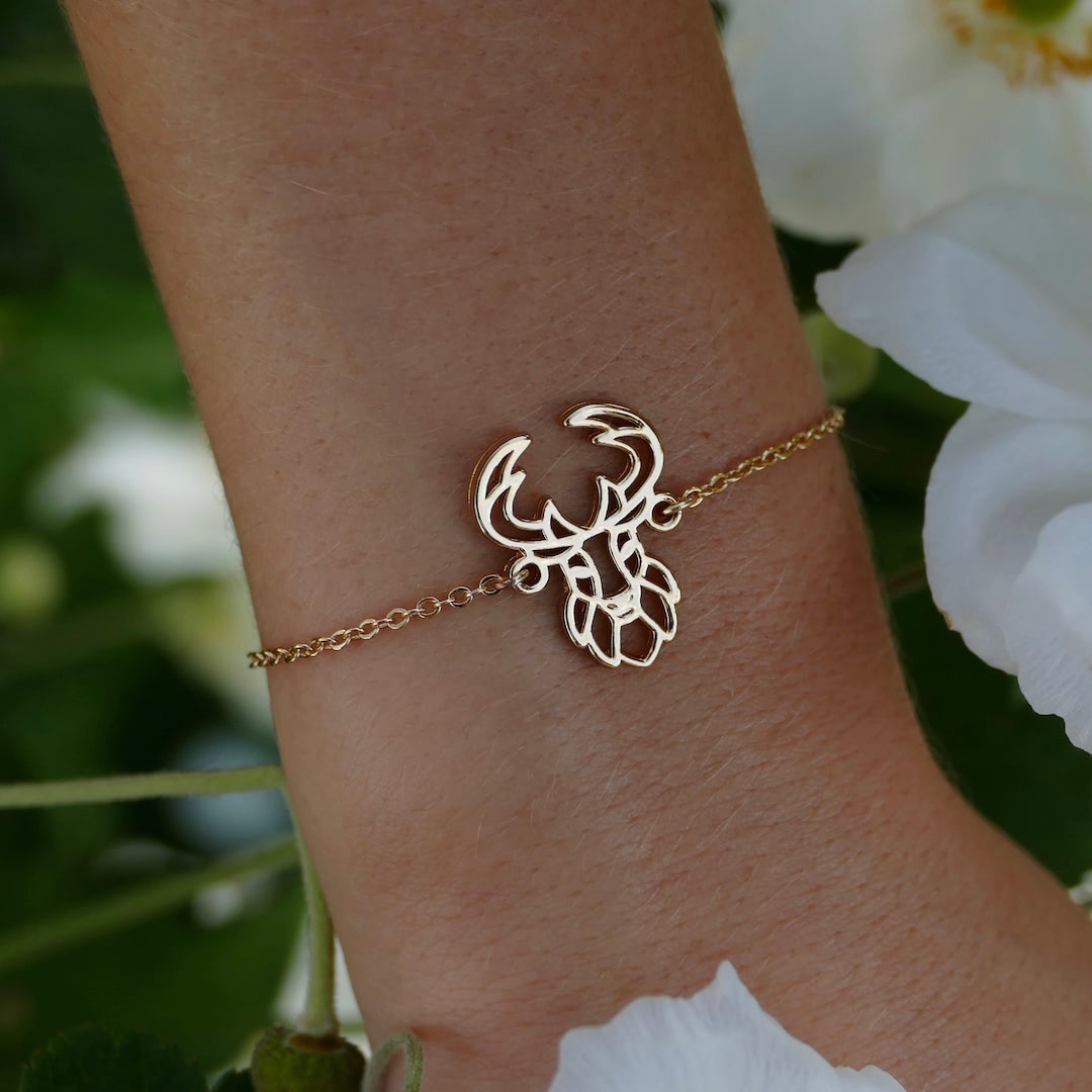 Bracelet Animal Totem Cerfs 2 Or #Modèle_Modèle 2