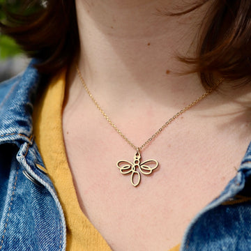 Collier Abeille One Line