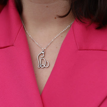 Collier Chat One Line