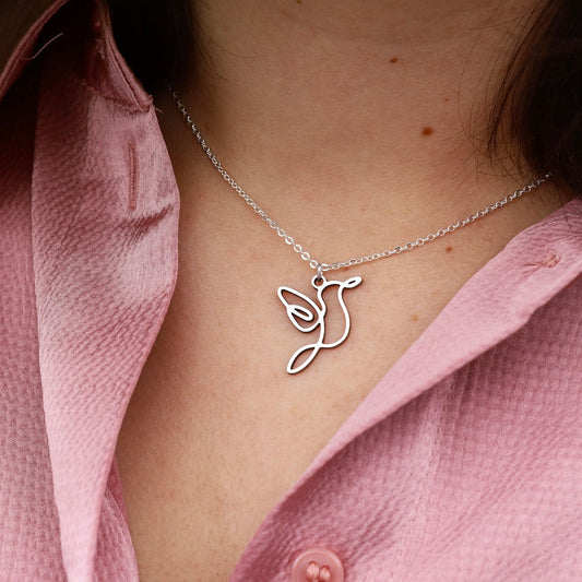 Collier Colibri One Line