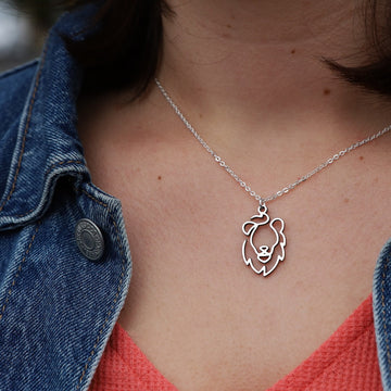 Collier Lion One Line