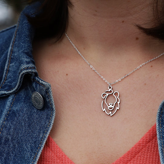 Collier Lion One Line