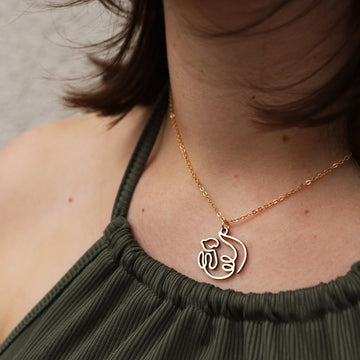 Collier Loutre One Line