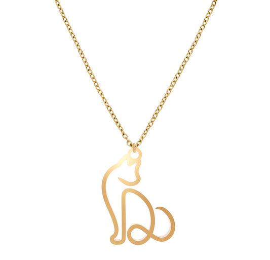 Collier Chat One Line