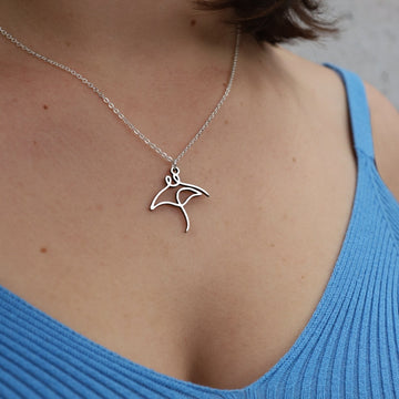 Collier Raie One Line