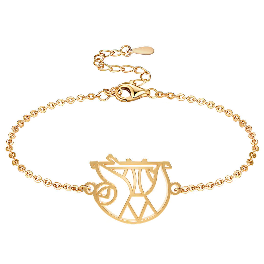 Bracelet Paresseux Or Chaîne  #Couleur et bracelet_Or avec chaîne